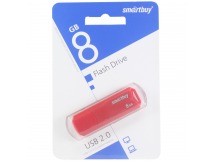 Флеш-накопитель USB 8GB Smart Buy Clue красный
