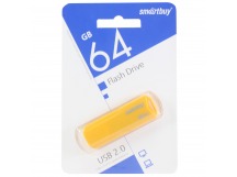 Флеш-накопитель USB 64GB Smart Buy Clue жёлтый