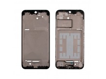 Рамка дисплея для Samsung A015F (A01) Черная (возможен дефект ЛКП)