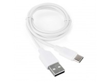 USB кабель шт.USB (A) - шт.Type-C "Cablexpert", серия Classic 0.2, белый, коробка, 1м