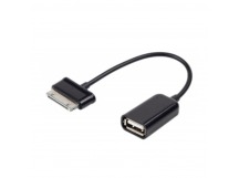 Шнур USB OTG (шт. Samsung Galaxy - гн. USB A) 0.15м "Rexant"