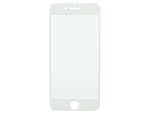 Защитное стекло "Стандарт" для iPhone 7/8/SE (2020)/SE (2022) Белый (Полное покрытие)