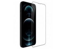 Защитное стекло "Премиум" для iPhone 13 Pro Max/14 Plus Черный (Закалённое+, полное покрытие)