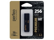 Perfeo USB3.1 256GB C15 Black High Speed