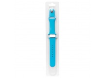 Ремешок - ApW для "Apple Watch 38/40/41 mm" Sport Band (L) (light blue) (79521)