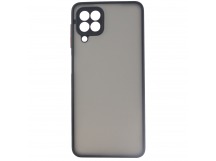 Чехол-накладка - PC041 для Samsung SM-A225 Galaxy A22 4G/SM-M225 Galaxy M22 (black/black)
