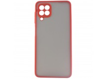 Чехол-накладка - PC041 для Samsung SM-A225 Galaxy A22 4G/SM-M225 Galaxy M22 (red/black)