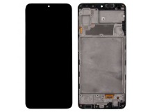 Дисплей для Samsung Galaxy A22 4G (A225F) модуль с рамкой Черный - OR (SP)