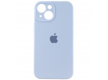 Чехол-накладка Soft Touch с закрытой камерой для Apple iPhone 13 mini (light blue)