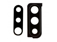 Стекло камеры для Samsung A307F Galaxy A30s (черный) (комплект)