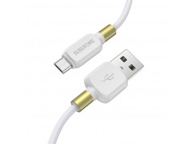 Кабель USB - micro USB Borofone BX59 Defender 100см 2,4A (white) (133839)