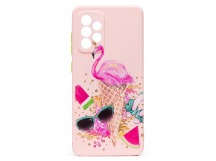 Чехол-накладка - SC246 для "Samsung SM-A725 Galaxy A72" (003) (pink) (132404)