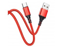 Кабель USB - Type-C Borofone BX54 Ultra bright, 100 см (red) (133822)