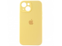 Чехол-накладка ORG Soft Touch с закрытой камерой для "Apple iPhone 13 mini" (yellow) (134179)