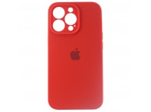 Чехол-накладка - Soft Touch с закрытой камерой для Apple iPhone 13 Pro (red)