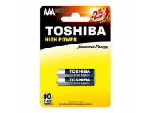Батарейка AAA LR03 Toshiba Alkaline 1.5V (2 шт. в блистере)