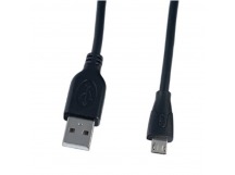 Кабель PERFEO USB2.0 A розетка - Micro USB вилка, длина 1 м. (U4204)