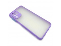 Чехол Samsung A22/M22 (2021) Противоударный Матовый Бирюзовый