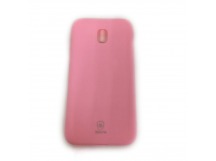 Чехол Samsung J3 (2017)/J330F Siberia MIX розовый Soft touch