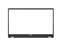 Рамка матрицы для ноутбука Acer Swift 1 SF114-33 черная с серебряными заглушками