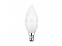 Лампа светодиодная Свеча (CN) 7,5 Вт E14 713 лм 2700K тёплый свет "Rexant"