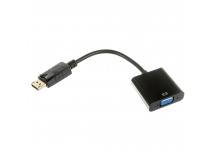 Переходник шт. DisplayPort - гн. VGA кабель 15см "Cablexpert"