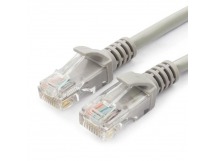 Патч-корд UTP4 cat 5e, RJ45-RJ45 15,0м, многожильный, серый "Cablexpert"