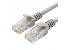 Патч-корд UTP4 cat 5e, RJ45-RJ45 30,0м, многожильный, серый "Cablexpert"