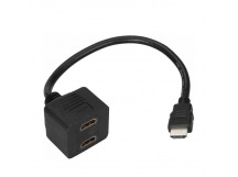 Разветвитель шт. HDMI - 2гн. HDMI "Rexant"