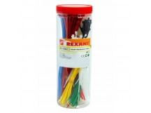 Крепеж кабеля Rexant Набор хомутов цветных пластиковых НХ-2