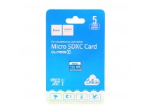 Карта памяти MicroSDXC Hoco 64GB Class 10 без адаптера