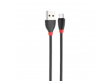 Кабель USB - micro USB Hoco X27 Excellent HTC/Samsung (120см) (black)