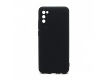 Чехол-накладка Silicone Case NEW ERA для Samsung Galaxy A02S/M02S черный