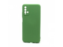 Чехол-накладка Silicone Case NEW ERA для Xiaomi Redmi 9T зеленый