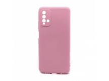 Чехол-накладка Silicone Case NEW ERA для Xiaomi Redmi 9T светло розовый
