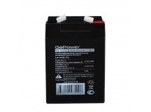 Аккумулятор  4V,  4,5 Ah LA-445/70 "GoPower"