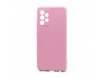 Чехол-накладка Silicone Case NEW ERA для Samsung Galaxy A32 4G светло розовый