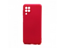 Чехол-накладка Silicone Case NEW ERA для Samsung Galaxy A12/M12 красный