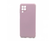 Чехол-накладка Silicone Case NEW ERA для Samsung Galaxy A12/M12 светло розовый