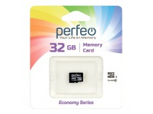 Карта памяти Perfeo microSD 32GB High-Capacity (Class 10) economy series без адаптера