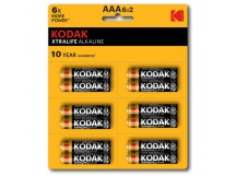 Элемент питания KODAK XTRALIFE LR03 12BL (6x2BL) [KAAA-2x6 perf] (144/576/43200)
