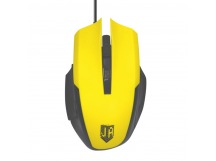 Мышь USB Jet.A Comfort OM-U54 оптическая, 2400dpi, кабель 1.5м, Yellow, шт