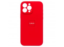 Чехол-накладка ORG Soft Touch с закрытой камерой для "Apple iPhone 13 Pro Max" (red) (134191)