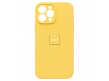 Чехол-накладка ORG Soft Touch с закрытой камерой для "Apple iPhone 13 Pro Max" (yellow) (134195)
