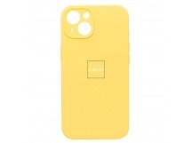 Чехол-накладка ORG Soft Touch с закрытой камерой для "Apple iPhone 13" (yellow) (134227)