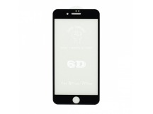 Защитное стекло 6D Premium для Apple iPhone 7 Plus/8 Plus черное тех. пак