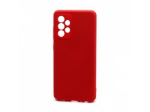 Чехол Silicone Case NEW ERA (накладка/силикон) для Samsung Galaxy A52 красный