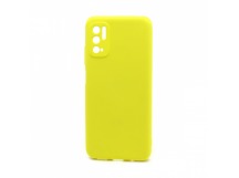 Чехол Silicone Case NEW ERA (накладка/силикон) для Xiaomi Redmi Note 10T желтый