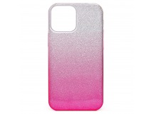Чехол-накладка - SC097 Gradient для Apple iPhone 13 Pro Max (pink/silver) (pink)