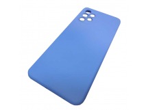                                     Чехол силикон-пластик Samsung M32 5G Soft Touch бледно-голубой*